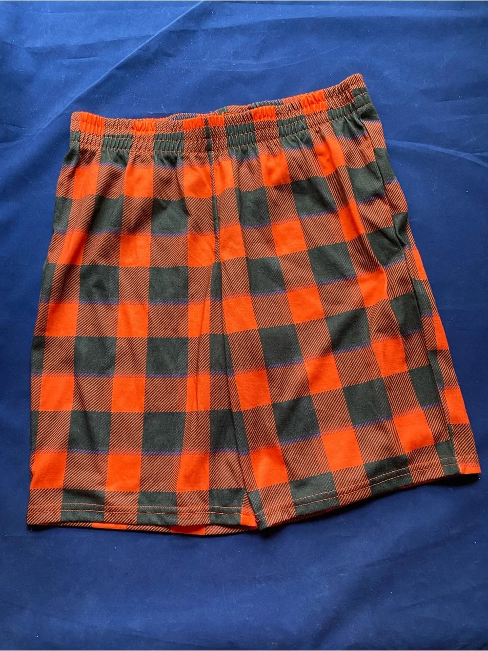 New Cat & Jack Buffalo Plaid Sleep Shorts Size XL 14 Kids
